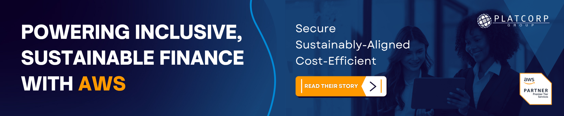 Platcorp Group — Powering Inclusive, Sustainable Finance with AWS | Case Study Banner